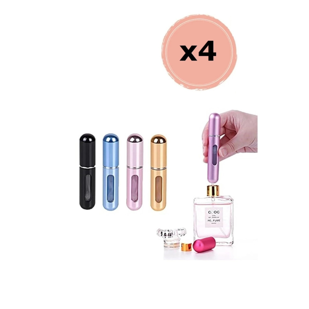 Dream Plus 4 Adet Taşınabilir Mini Doldurulabilir Parfüm Atomizer Doldurulabilir Parfüm Şişeleri Boş Küçük Parfümler Fiyatı