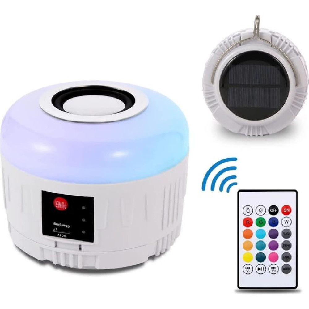 Dream Plus Solar Güneş Enerjili Kamp Çadır Lambası Işığı Bluetooth Hoparlör Rgb LED Kumandalı Aydınlatma Dış Mekan & Bahçe Oyuncakları Fiyatı
