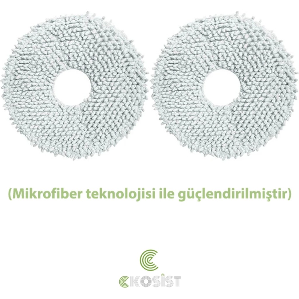 Dreame Bot L10S Pro Robot Süpürge İçin Uyumlu 2li Mop Bezi Paspas Mikrofiber Teknolojisi ile Güçlendirilmiştir Araca Özel Paspaslar Fiyatı