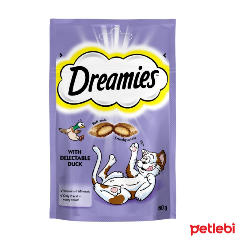 Dreamies İç Dolgulu Ördekli Kedi Ödül Bisküvisi 60gr Evcil Hayvan Ürünleri Fiyatı