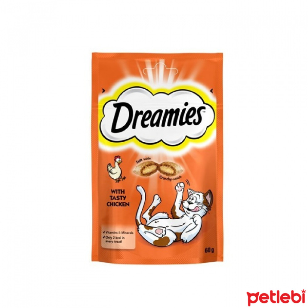 Dreamies İç Dolgulu Tavuklu Kedi Ödül Bisküvisi 60gr Evcil Hayvan Ürünleri Fiyatı