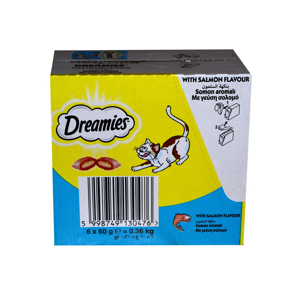 Dreamies Kedi Ödül Maması 60 gr Somonlu