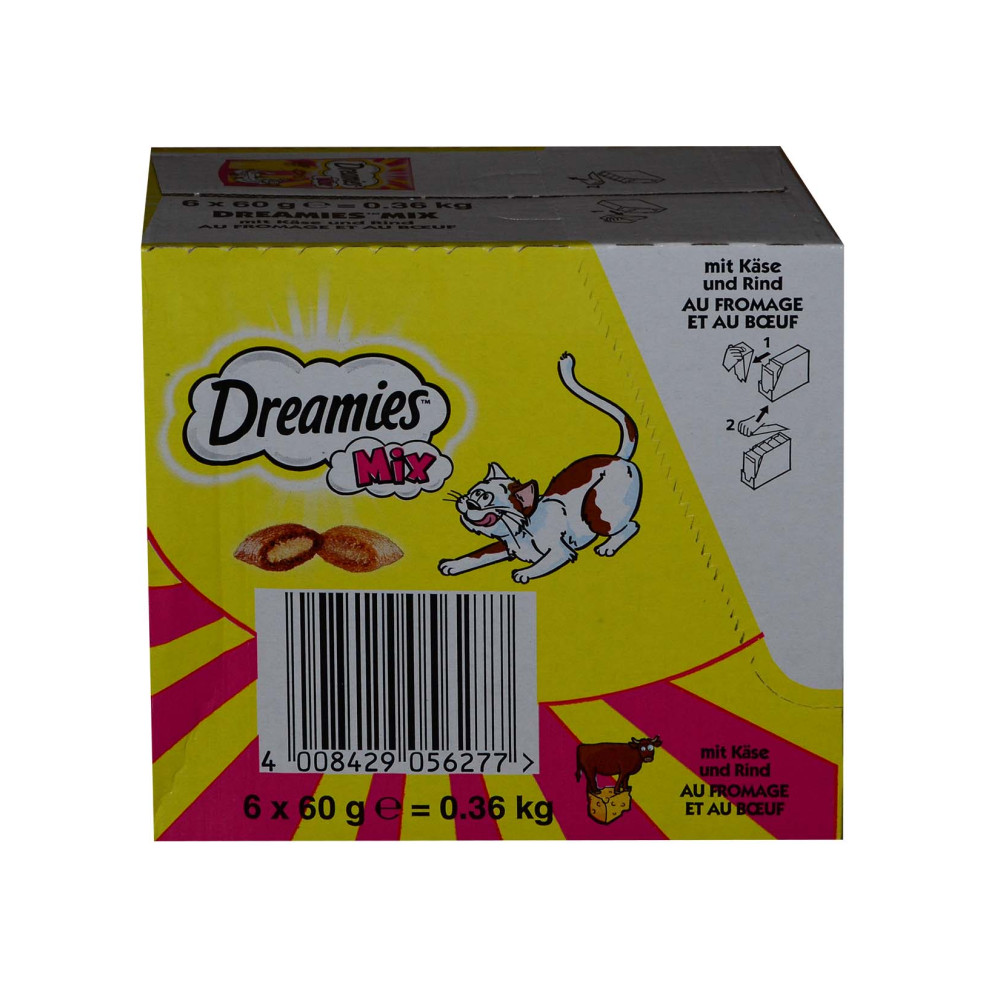 Dreamies Kedi Ödül Maması 60 gr Peynirli & Sığırlı