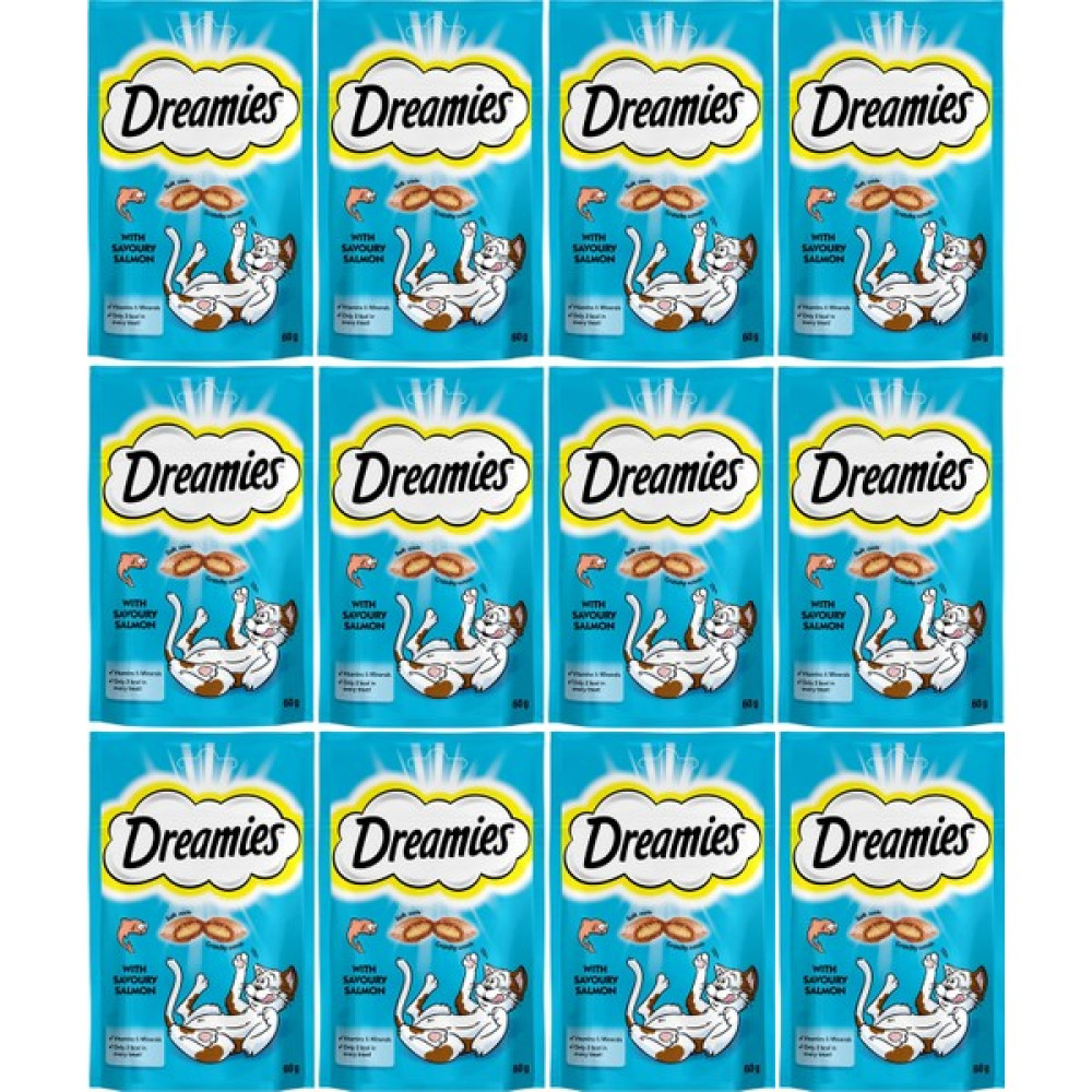 Dreamies Kedi Ödül Maması Somonlu 60 gr x 12 Adet Evcil Hayvan Ürünleri Fiyatı
