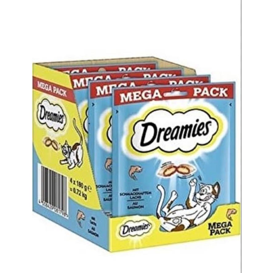 Dreamies Mega Pack 4x180 gr Lezzetli Ödül Maması Kediler İçin Enerji ve Mutluluk Kaynağı Evcil Hayvan Ürünleri Fiyatı