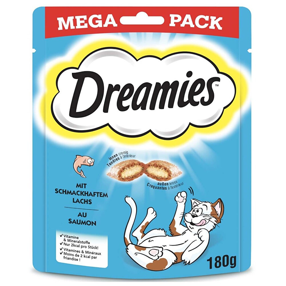 Dreamies Mega Somonlu Kedi Ödül Maması 180 g Evcil Hayvan Ürünleri Fiyatı