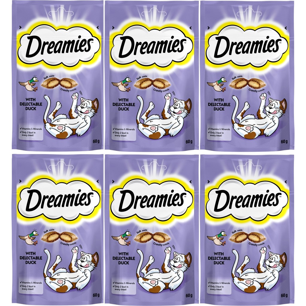 Dreamies Ördekli Kedi Ödülü 60 gr x 6 Adet Evcil Hayvan Ürünleri Fiyatı