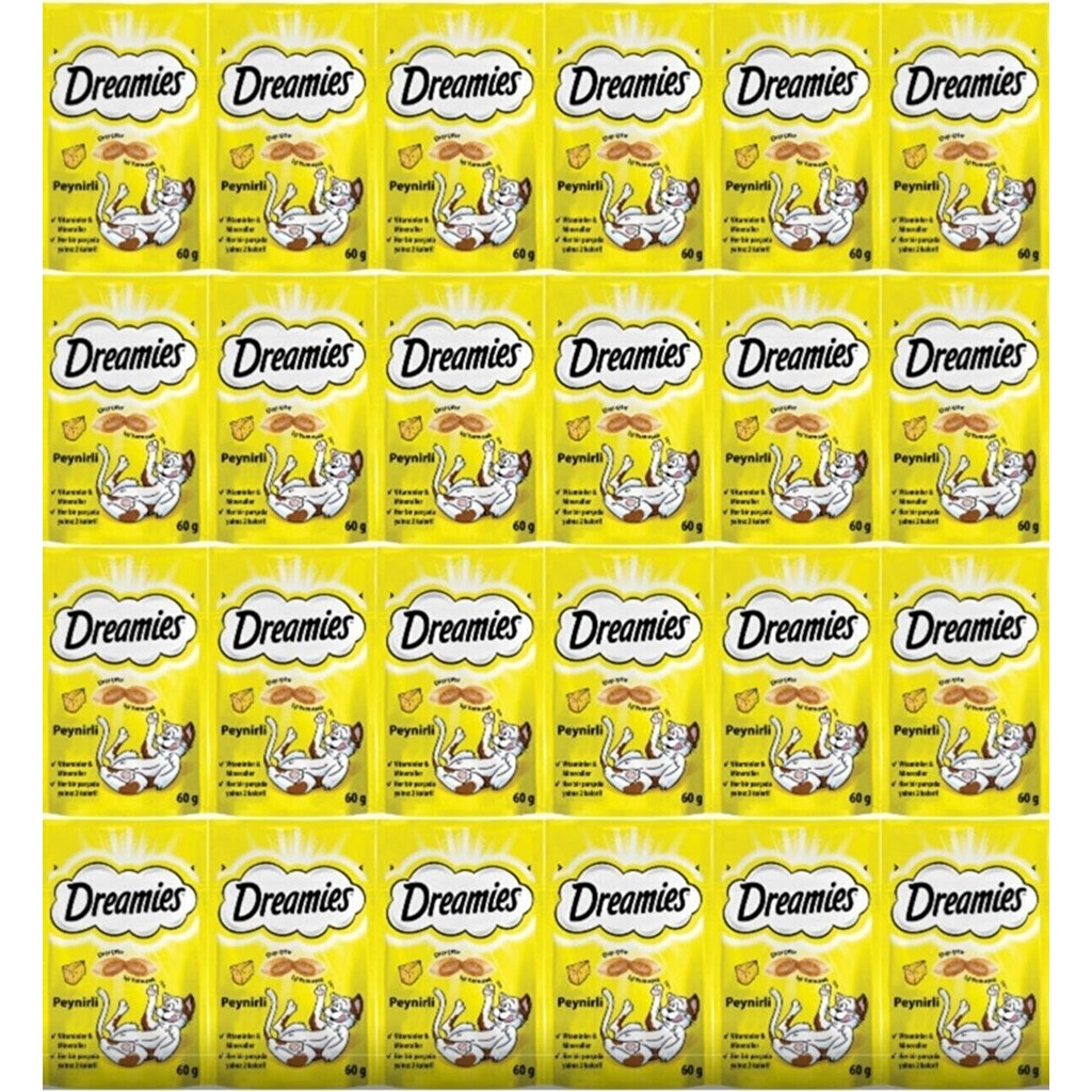 Dreamies Peynirli Kedi Ödül Maması 60GR (24 Adet) Evcil Hayvan Ürünleri Fiyatı