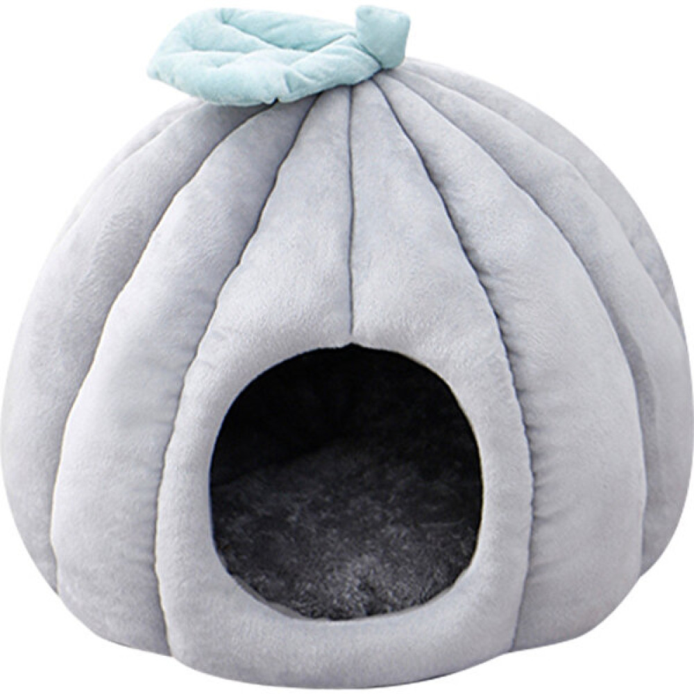 Dreamm Yarım Paket Köpek Evi, Kedi Evi, Kışlık Kabak Yuvası, Kedi Evi, Sevimli Kedi Evi, Çıkarılabilir ve Yıkanabilir (Yurt Dışından) - Gri Evcil Hayvan Ürünleri Fiyatı