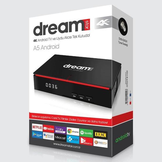 Dreamstar A5 4K Android Uydu Alıcısı