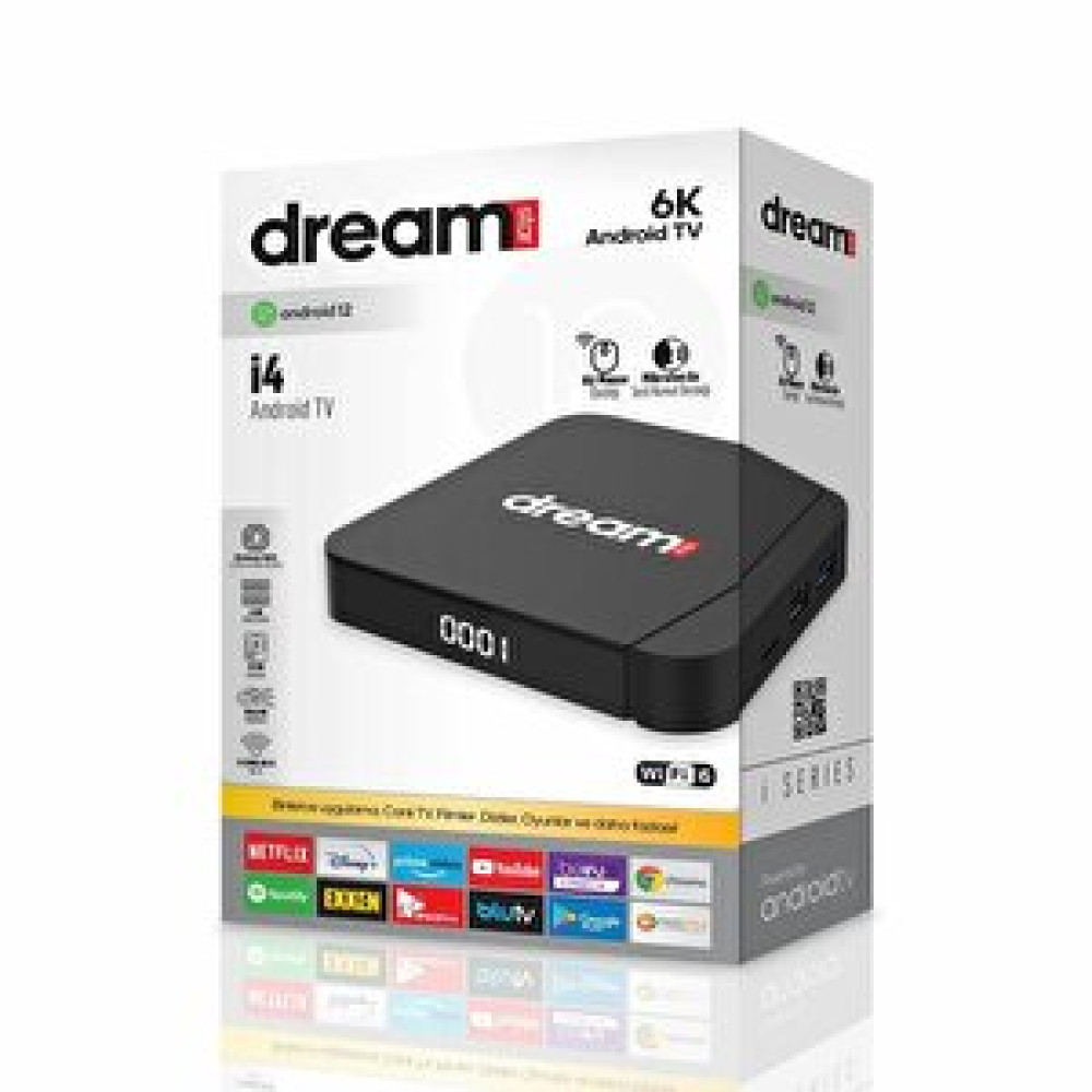Dreamstar I4 6k Android Tv Box 4gb Ram 32gb Hafıza Android 12 TV Aksesuarları Fiyatı
