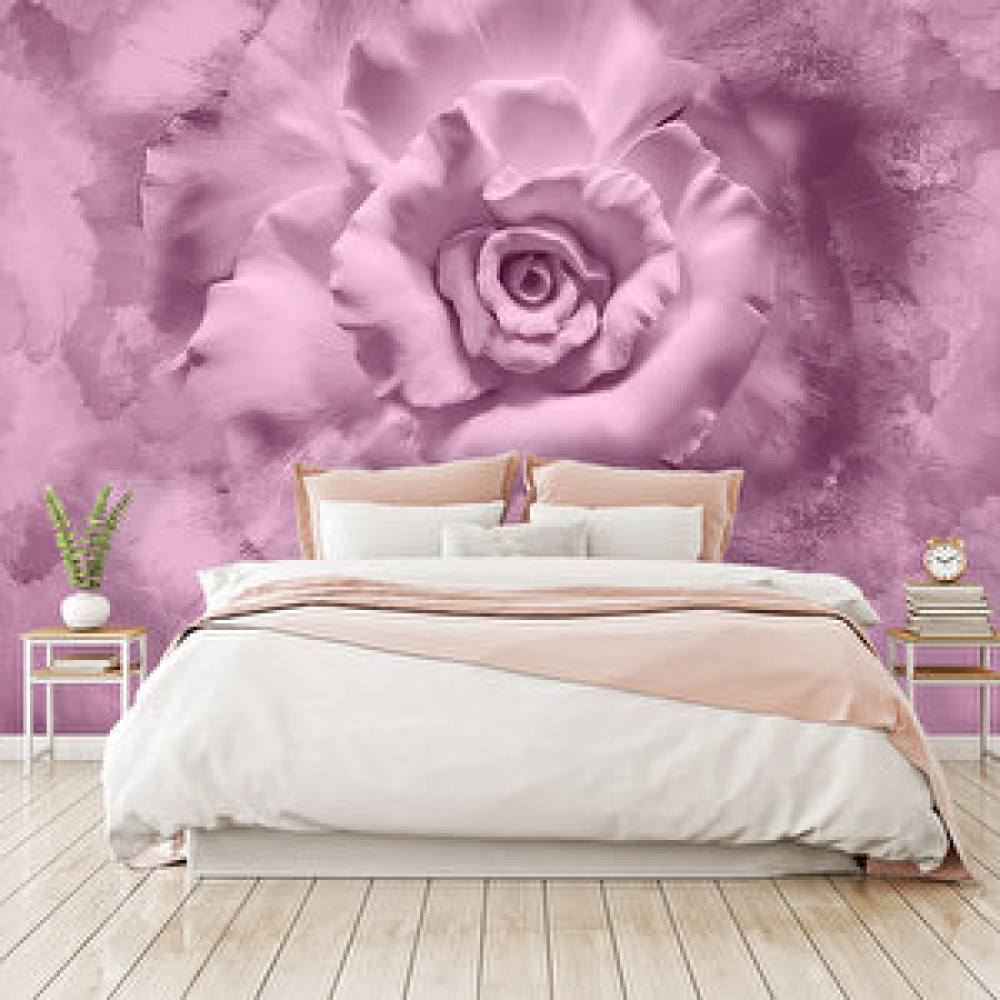 Dreamwall 3 Boyutlu Pembe Gül Desenli Isı Ve Ses Yalıtımlı Sağlık Dostu Kumaş Poster Duvar Kağıdı Duvar Kağıdı Fiyatı