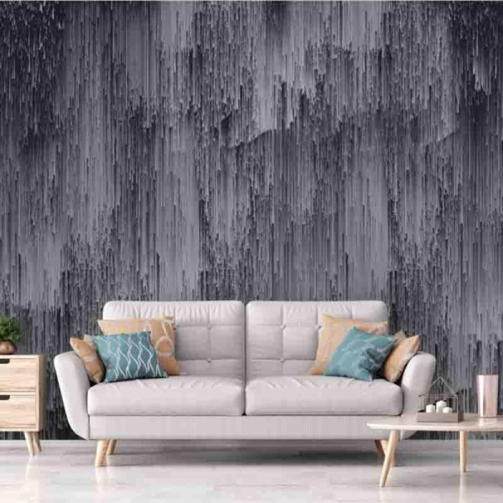 Dreamwall 3D Çizgili Neon Işık Desenli Isı ve Ses Yalıtımlı Sağlıklı Tekstil Duvar Kağıdı - 200 x 300 Poster Fiyatı