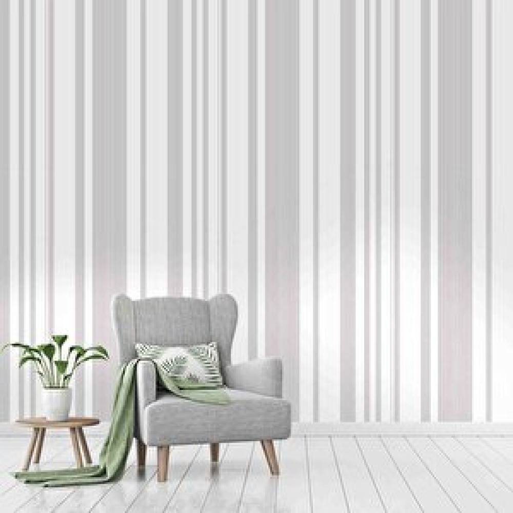 Dreamwall Çizgi Desenli Desenli Isı Ve Ses Yalıtımlı Sağlık Dostu Kumaş Duvar Kağıdı Duvar Kağıdı Fiyatı
