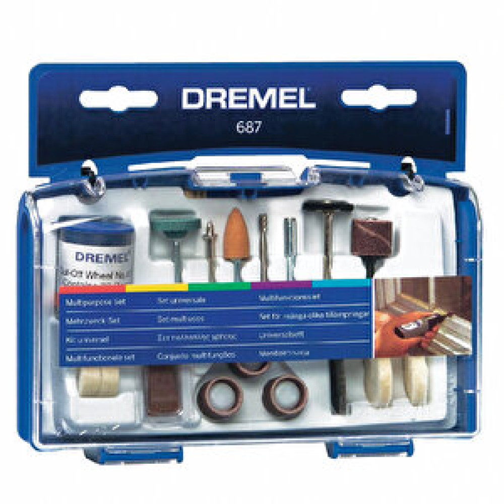 Dremel Çok Amaçlı Aksesuar Seti (687) Elektrikli El Aletleri Fiyatı