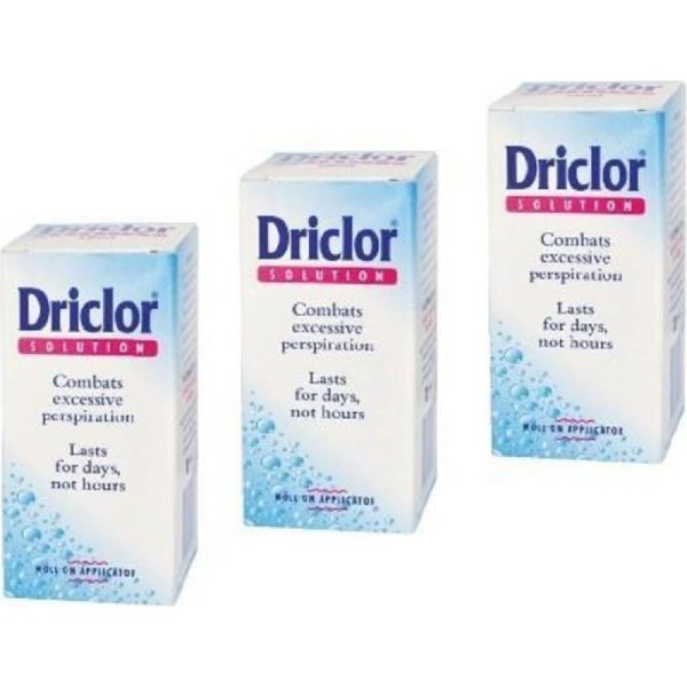 Driclor Anti-Perspirant 20ML Roll-On x 3 Adet Deodorantlar Fiyatı
