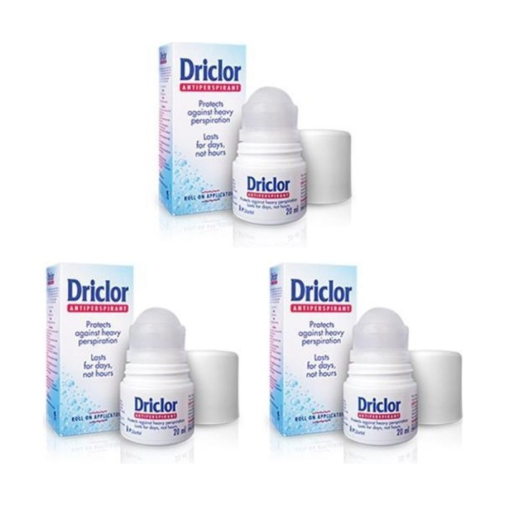 Driclor Anti Perspirant Roll-On 20 ml 3lü Deodorantlar Fiyatı