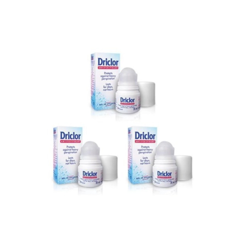Driclor Anti Perspirant Roll On 20 ml X 3 Adet Roll-Onlar Fiyatı