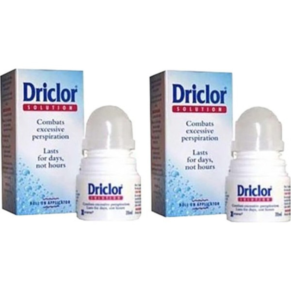 Driclor Antiperspirant Roll-On 20 ml 2li Paket 2X20ML Driclor 20 ml 2li Deodorantlar Fiyatı
