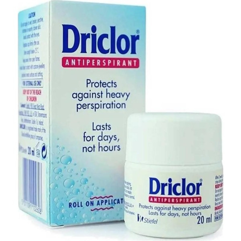 Driclor Antiperspirant Terleme Önleyici Roll-On 20ml - 20 ml Deodorantlar Fiyatı