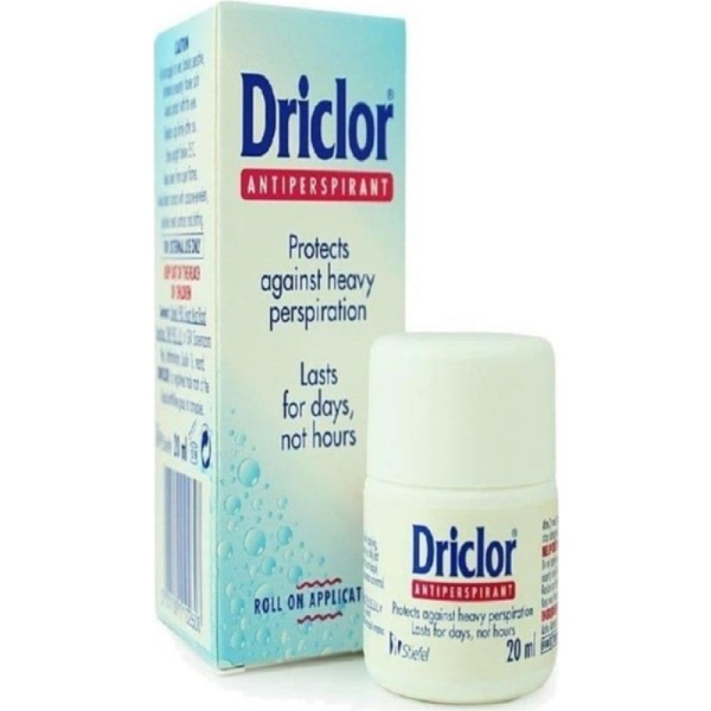 Driclor Roll-On 20 ml 5054563093592 Deodorantlar Fiyatı