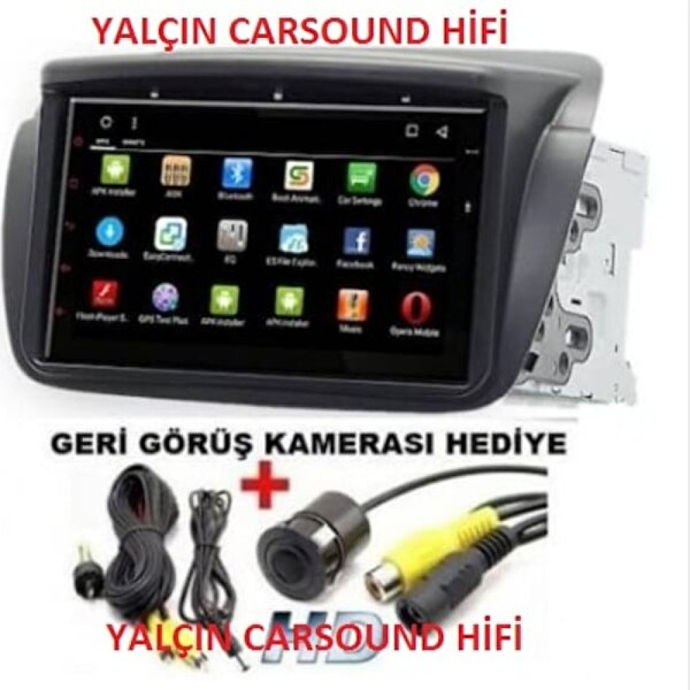 Drivetec Fiat Doblo Opel Combo Uyumlu 7inç Android Double Din Oto Teyp 2gb Ram 16GB Hafıza Oto Teypleri Fiyatı