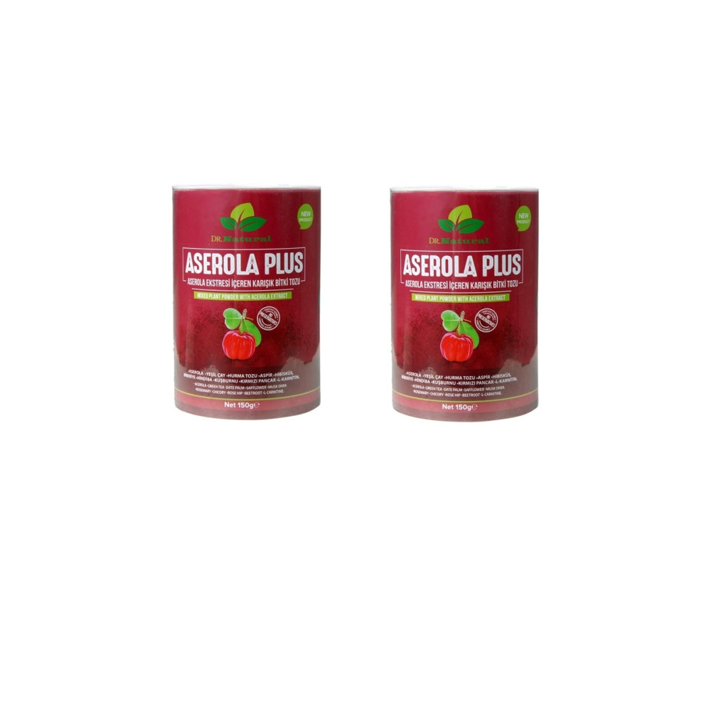DRNATURAL 2 Adet Aserola Plus Acerola Ekstresi Içeren Karışık Bitki Tozu 150 Gr. Çay Fiyatı