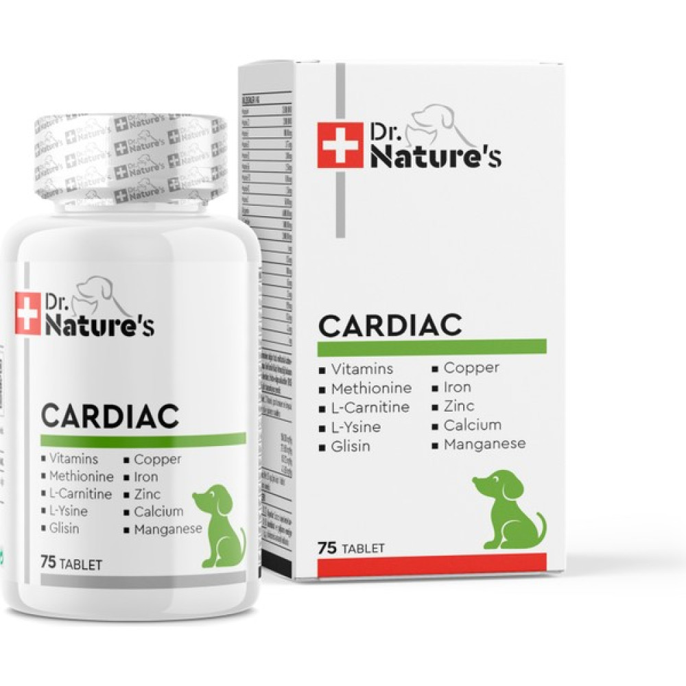 Drnatures Dog Cardiac Köpek Kalp Yetmezliği Besin Takviyesi (75 Tablet) Evcil Hayvan Ürünleri Fiyatı