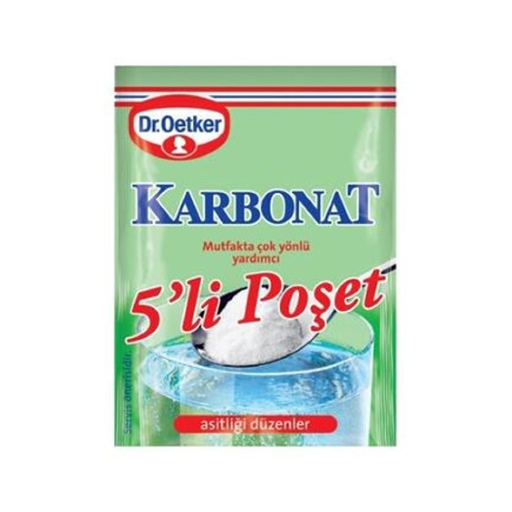 Dr.Oetker Karbonat 5'Li Poşet 25 Gr Tatlı ve Pasta Malzemeleri Fiyatı