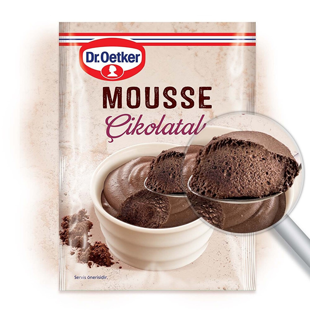 Dr.Oetker Mousse Çikolatalı 86 g Unlu Mamüller Fiyatı