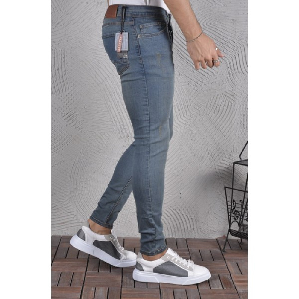Drontin Erkek Jeans Skinny Fit Likralı Italyan Kesim Dar Paça Tırnaklı Kot Pantolon Erkek Jeans / Kot Pantolon Fiyatı