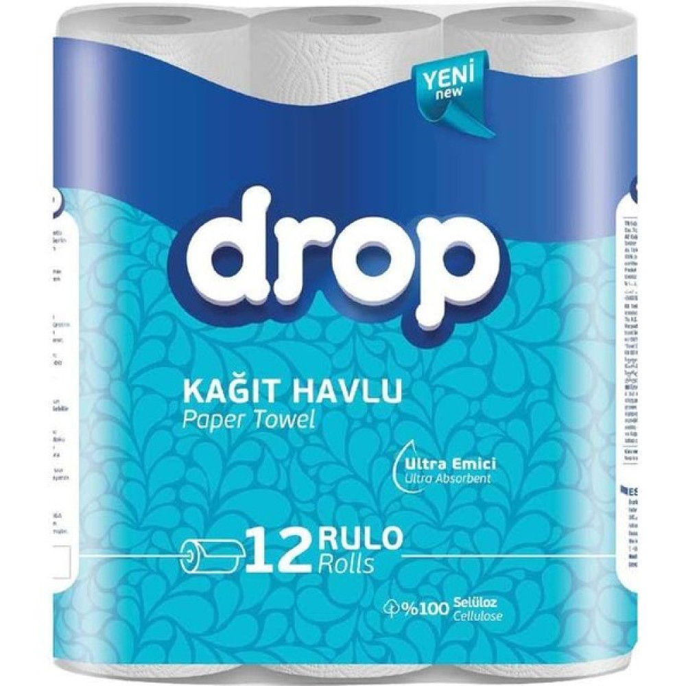 Drop 12 Li Havlu Peçete - Beyaz Peçete Fiyatı