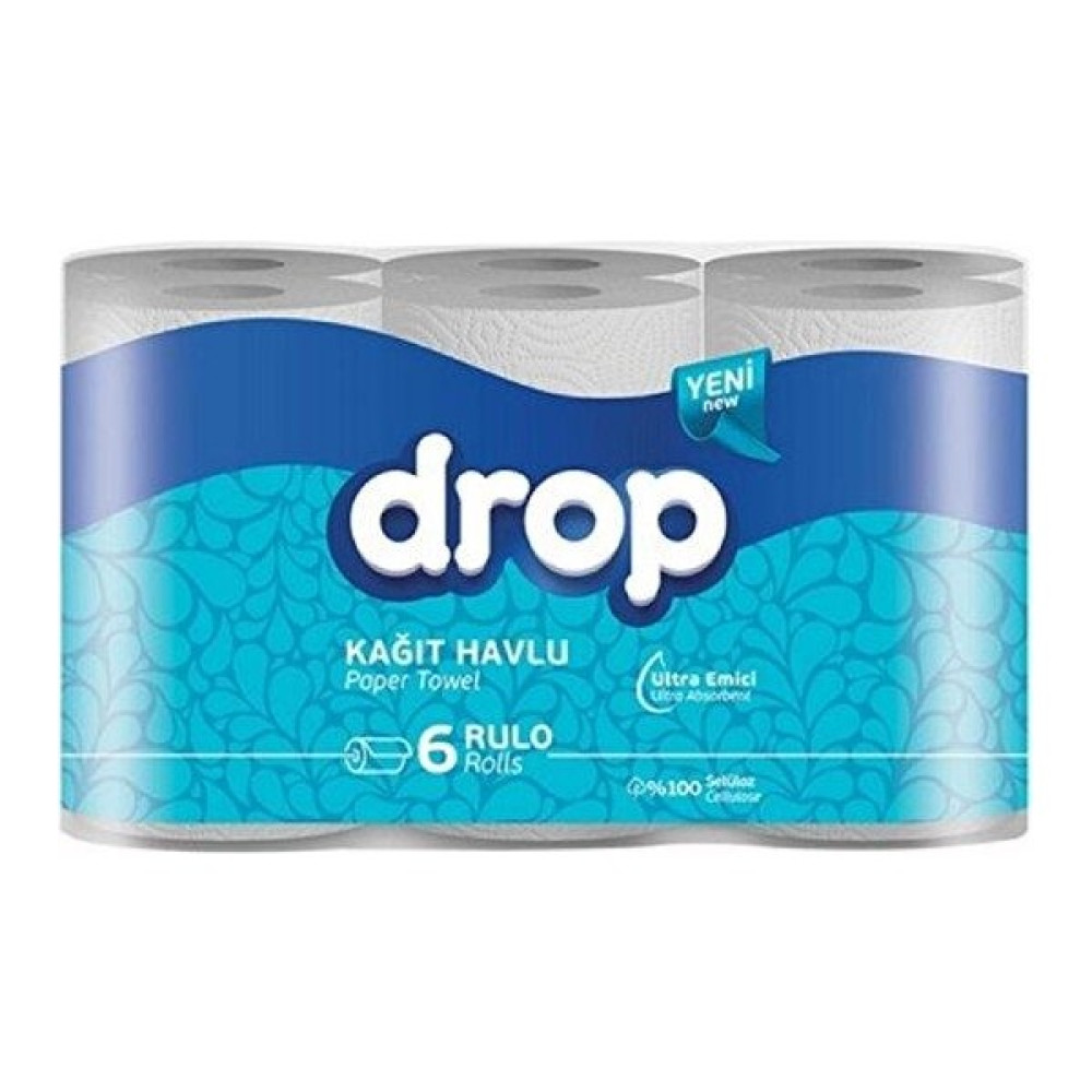 Drop Kağıt Havlu 6'lı Kağıt Havlu Fiyatı