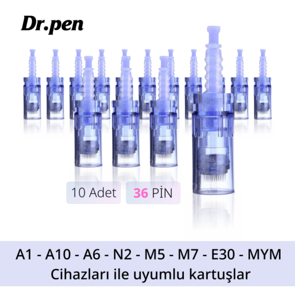 Dr.pen Dermapen Ignesi Mavi (36 Igneli -10 Adet) Cilt Temizleme ve Peeling Fiyatı