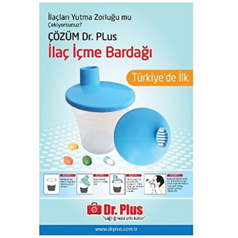 Dr.Plus İlaç İçme Bardağı Büyük Biberon Fiyatı