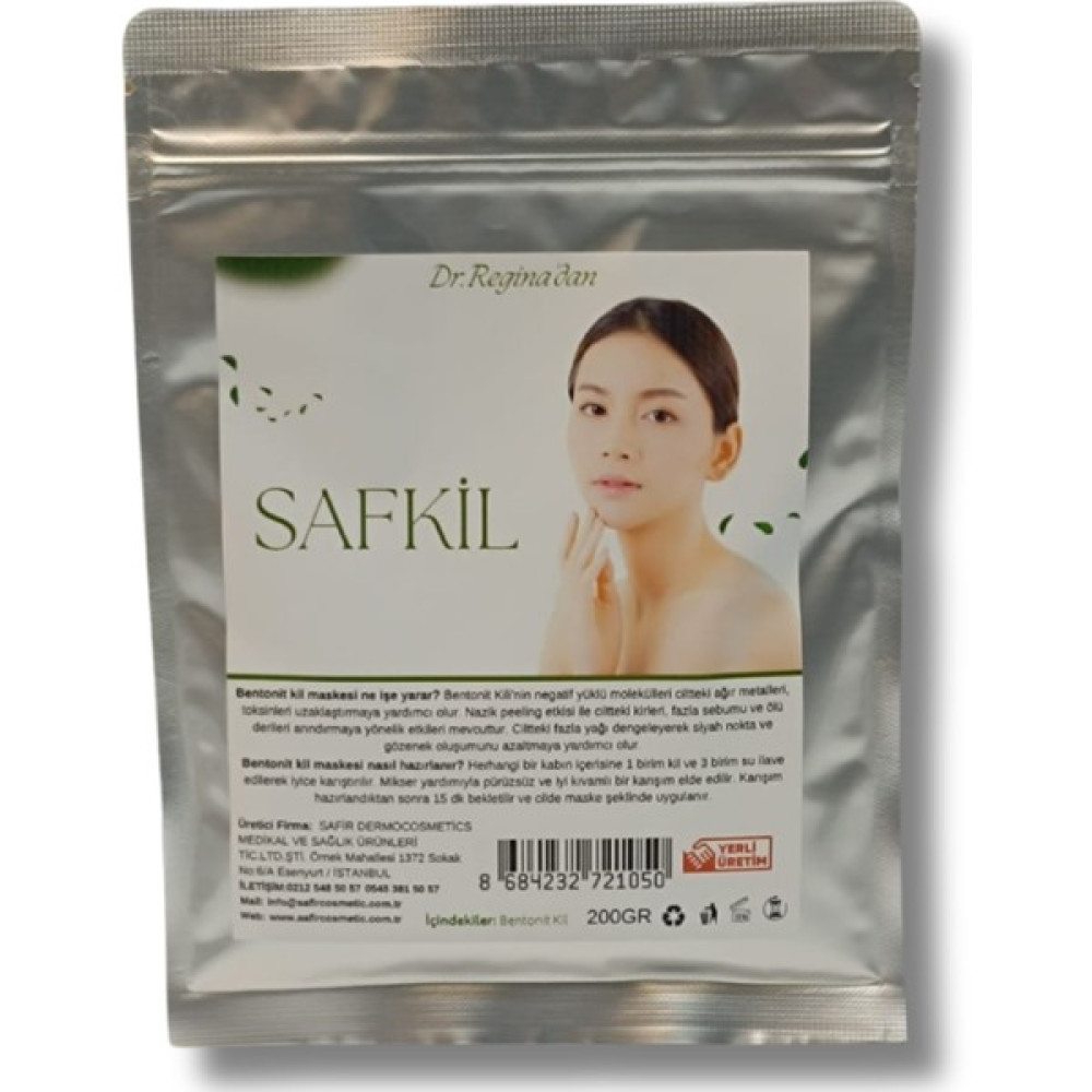 Dr.Regina Safkil Bentonit Gözenek Sıkılaştırıcı Maske 200 gr Maskeler Fiyatı