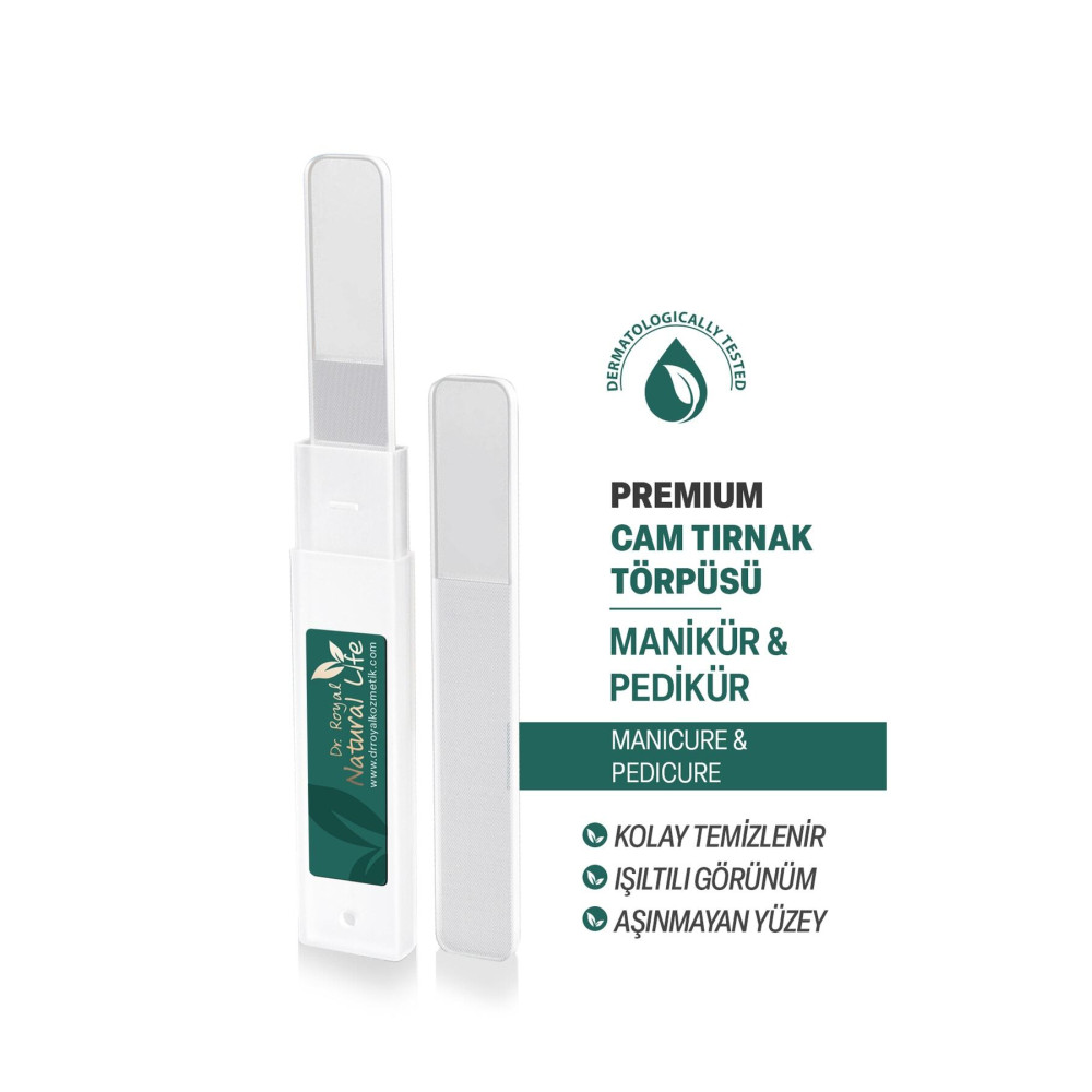 Dr.Royal Natural Life Cam Tırnak Törpüsü Parlatma Için Tırnak Törpüleme Aleti Tırnak Bakımı Fiyatı