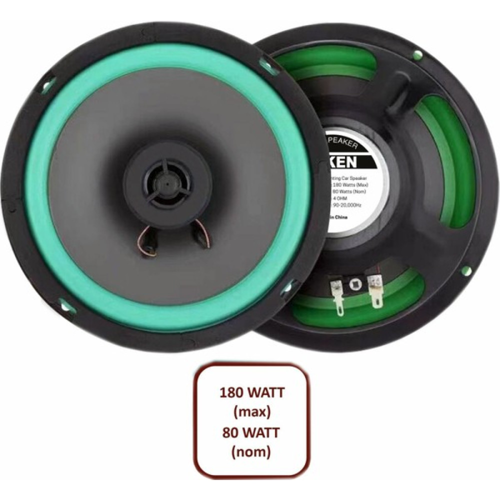 Drs Tuning 16 cm 6.5inç 180 Watt Niken Araç Hoparlörü Oto Hoparlörleri & SubWoofer Fiyatı