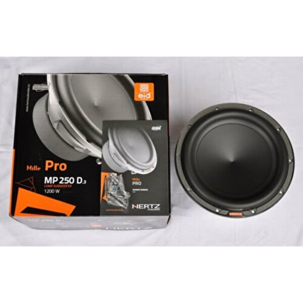 Drs Tuning Hertz Mp 250 D2.3 Pro 25 cm Subwoofer Oto Hoparlörleri & SubWoofer Fiyatı