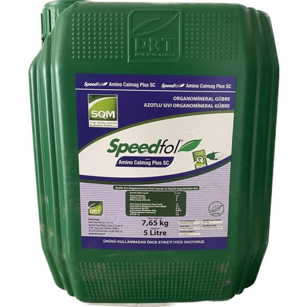 DRT Speedfol Amino Calmag Plus Sc(Azotlu Sıvı Organomineral Gübre)-5 L Gübre Fiyatı