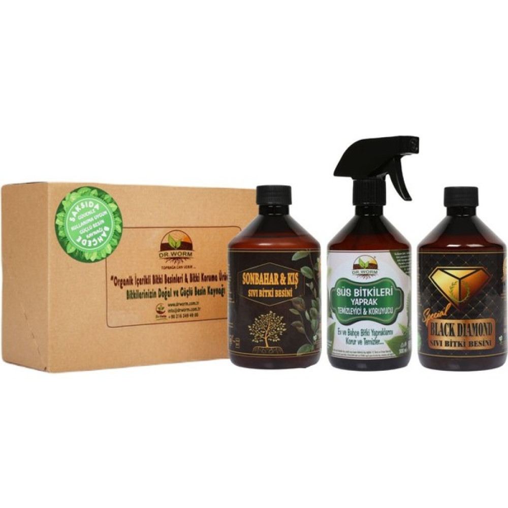 Dr.worm Avantaj Paketi -(3 x 500 Ml) Special Black Dıamond + Sonbahar & Kış + Yaprak Koruyucu Oto Boyaları Fiyatı