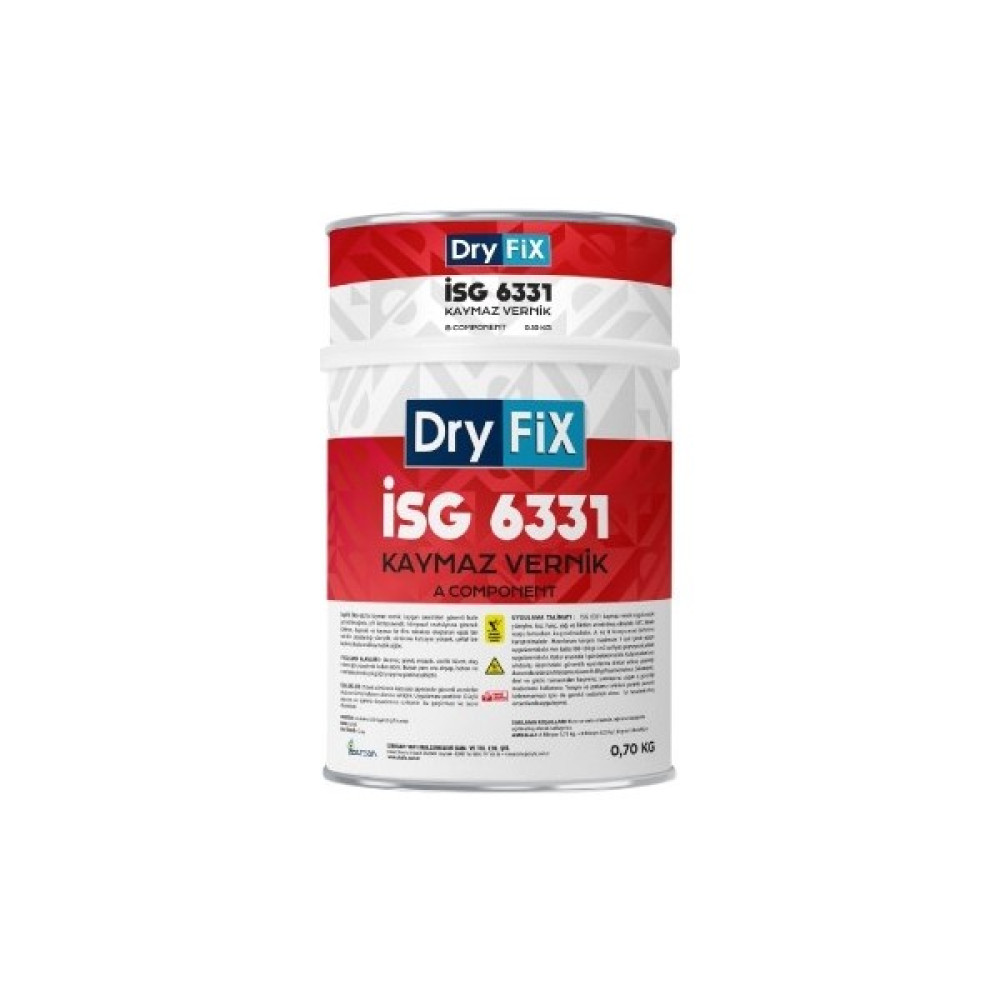 Dryfix 4 kg Kaymaz Vernik Isg 6331 Kayganlık Önleyici Şeffaf Kaplama - 1 Adet Oto Boyaları Fiyatı
