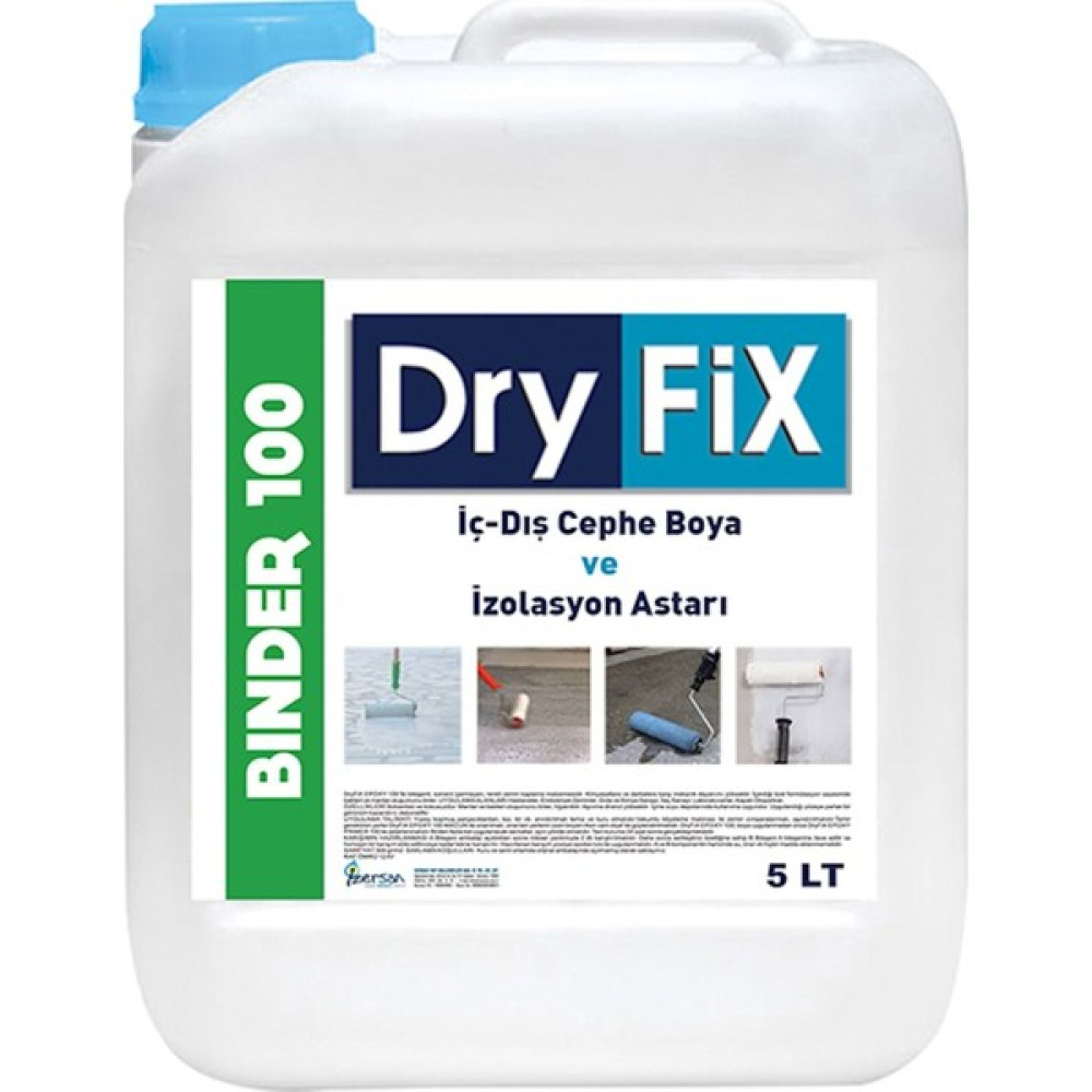 Dryfix Binder 100 Boya ve Izolasyon Astarı 5 Lt Boyalar & Boyacı Aletleri Fiyatı