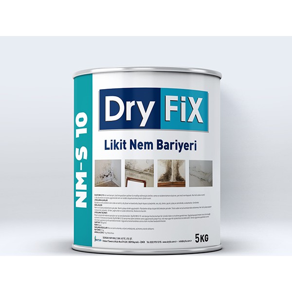 Dryfix Nem ve Rutubet Önleyici Boya 1 kg (Nm-S 10) Diğer Fiyatı