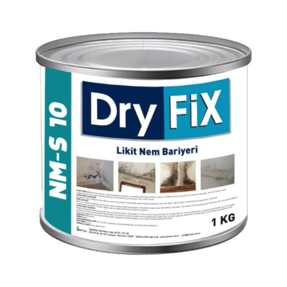 Dryfix NM-S 10 Nemeson Nem ve Rutubet Boyası 1 Kg İç Cephe Duvar Boyası Fiyatı