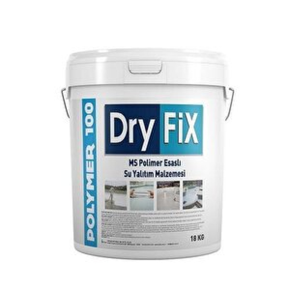 Dryfix Polymer100 Polimer Esaslı Su Yalıtım Malzemesi 18 Kg Beyaz Nalburiye & Hırdavat Fiyatı