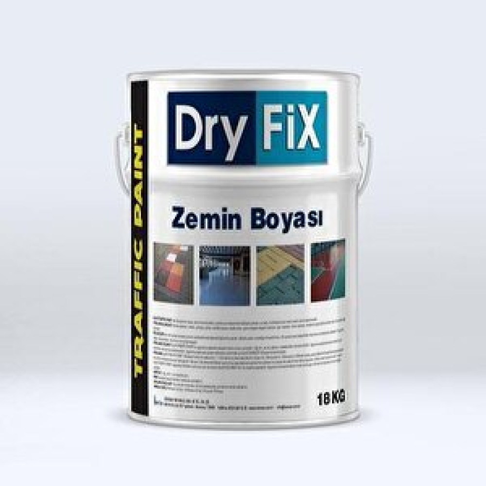 Dryfix Traffic Paint Zemin Boyası 18 Kg Ral 3020 Bayrak Kırmızı Boyalar Fiyatı