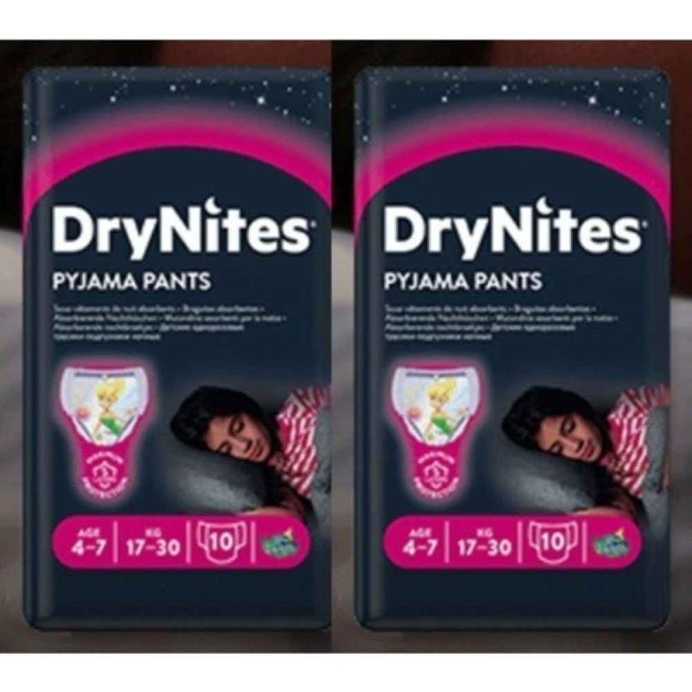 Drynites Kız Gece Emici Külodu 4-7 Yaş 17-30 kg 10'lu 2 Paket - 5 - 6 Yaş Hasta Bezleri ve Temizliği Fiyatı