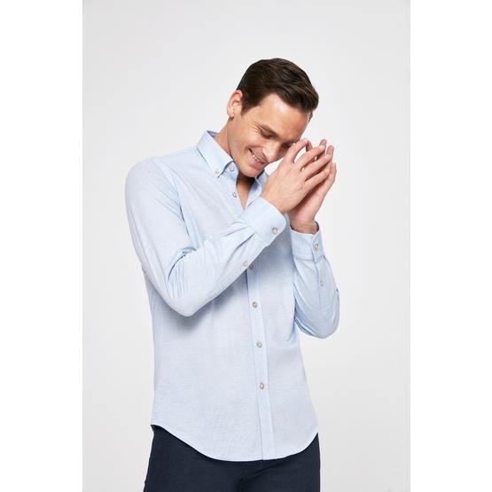 D's Damat 1HF02SG53089M702 Mavi Slim Fit Erkek Gömlek