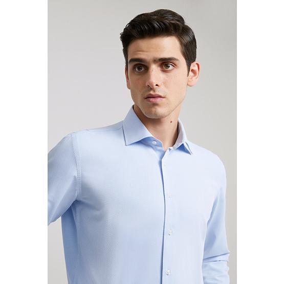 D's Damat 1HF02SG53089M702 Mavi Slim Fit Erkek Gömlek